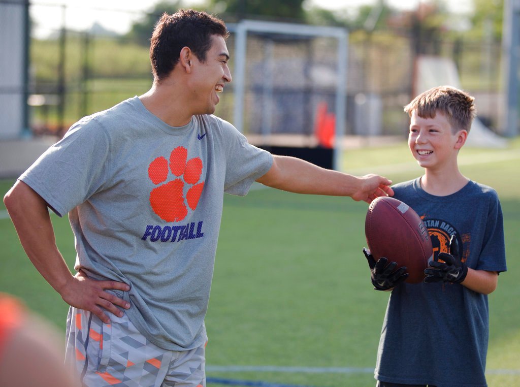 Army combat vet, Clemson grad Daniel Rodriguez embraces life after football