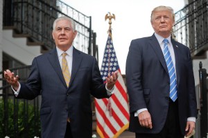 Trump’s jibe deepens feud with Tillerson; he was joking?