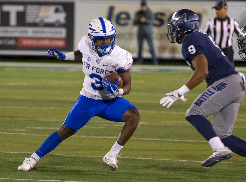 Strebel kicks game-winner, Air Force runs past Nevada 45-42