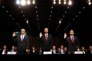 Under pressure, social media giants acknowledge meddling