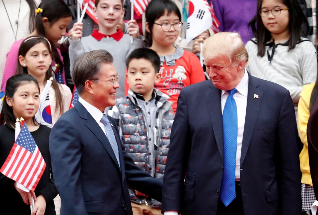 In Seoul, Trump calls for North Korea to ‘make a deal’