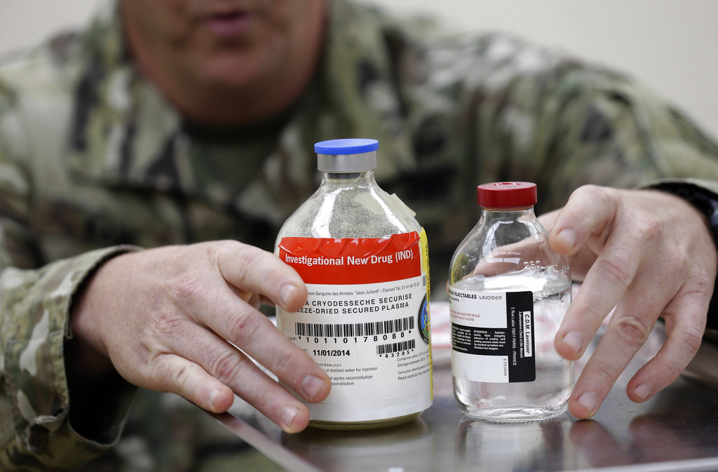The FDA has approved the use of this potential life saver for troops on the battlefield