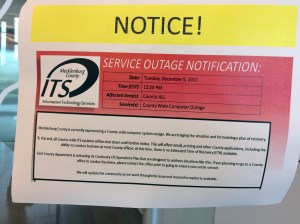 After ransomware attack, much of county’s business done on paper