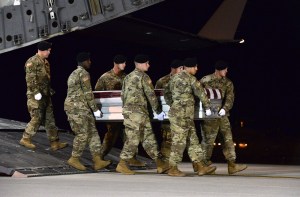 Helmet cam footage triggers medal upgrade for soldier killed in Niger ambush