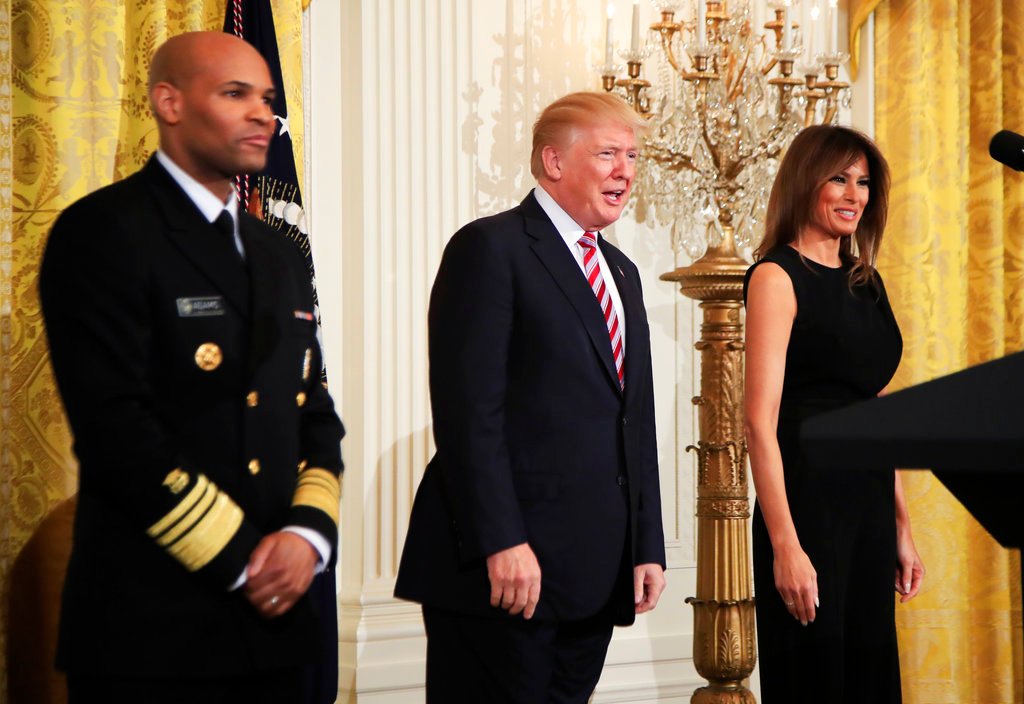 Trump celebrates Black History Month at White House event