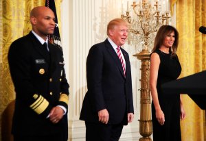 Trump celebrates Black History Month at White House event