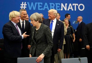 Off to Europe: Trump to meet worried NATO heads, then Putin