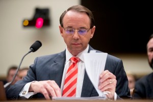 11 House Republicans seek impeachment of DOJ’s Rosenstein