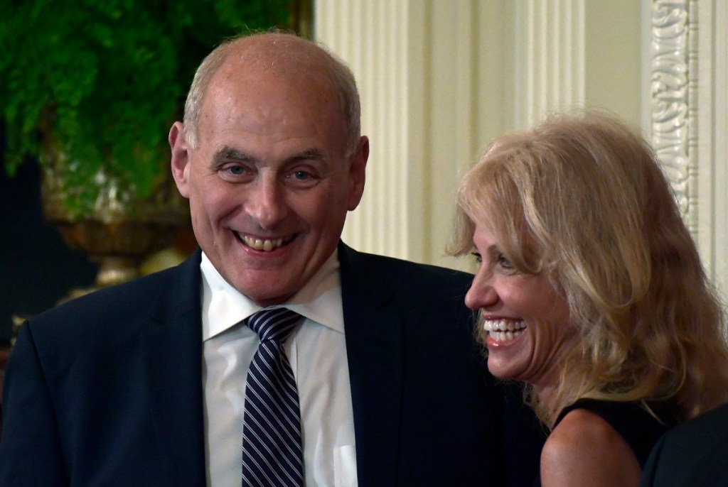 White House chief of staff to stick around for now