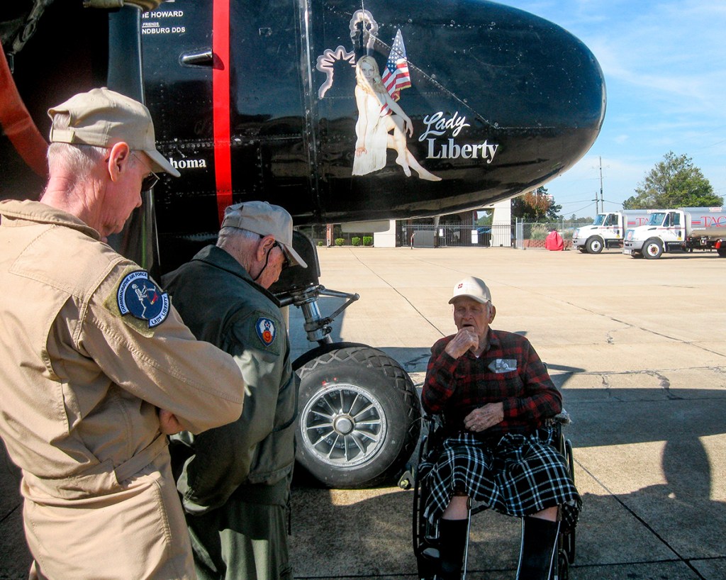Veteran pilot reunited with vintage World War II bomber