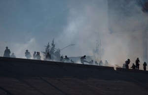 Trump defends using tear gas on crowd at border that included children