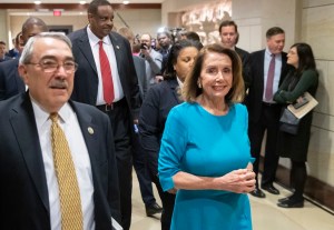 Pelosi nominated to reclaim speakership, still faces test