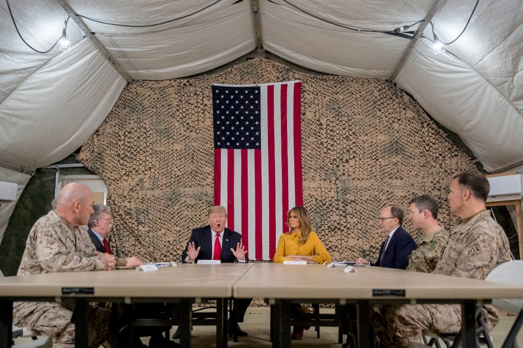 Trump reaffirms leaving Syria, but wants troops in Iraq to ‘watch Iran’