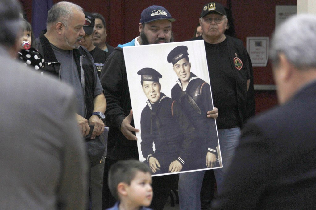 Tlingit Code Talkers feted in Alaska for World War II role