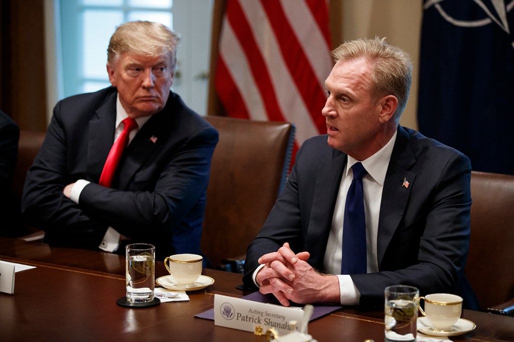 Trump nominates Shanahan as next defense secretary