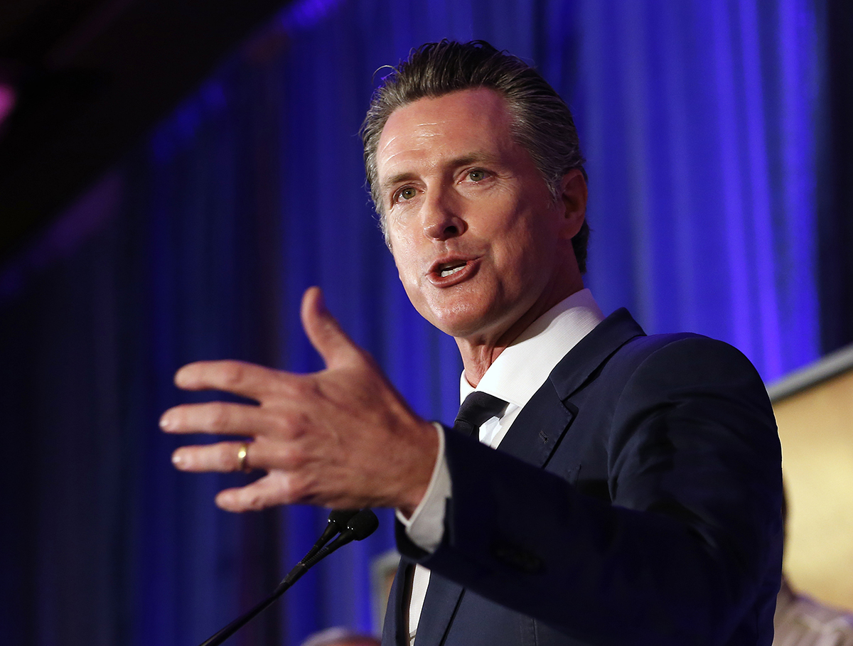 California Gov. Gavin Newsom