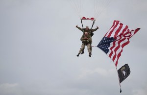 97-year-old D-Day veteran parachutes into Normandy again