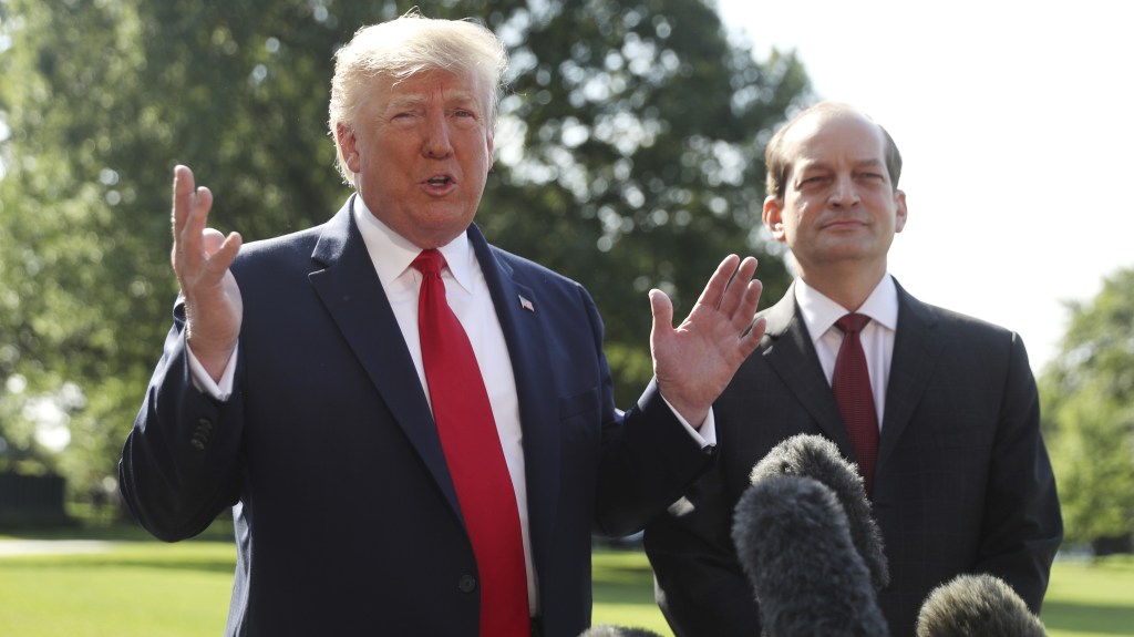 Labor Secretary Acosta resigning amid Epstein deal scrutiny