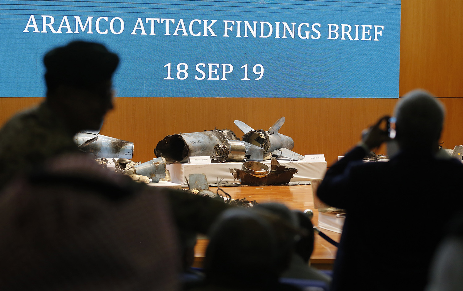 evidence of Iranian weaponry