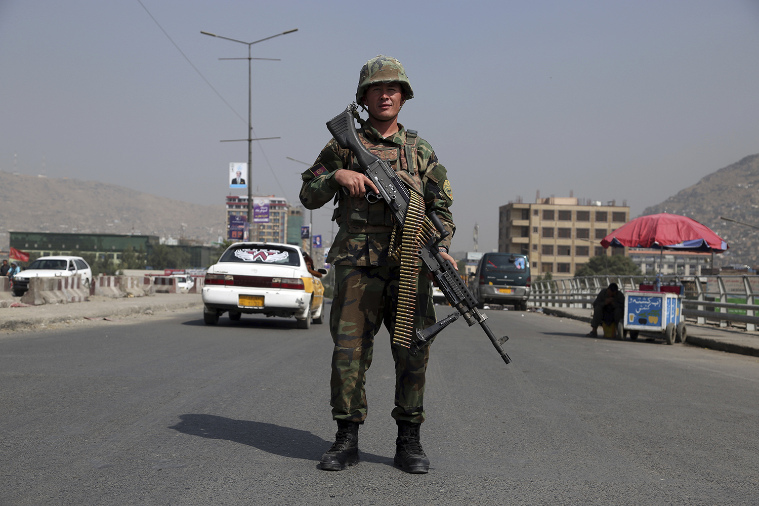 Afghan National Army soldier