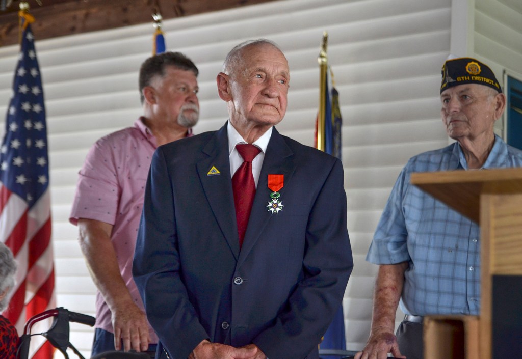 A 94-year-old WWII veteran receives France’s top honor