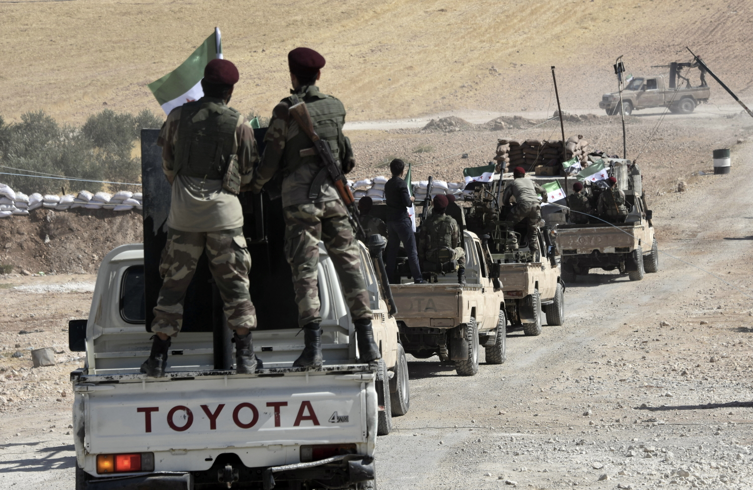 Turkey-backed FSA fighters