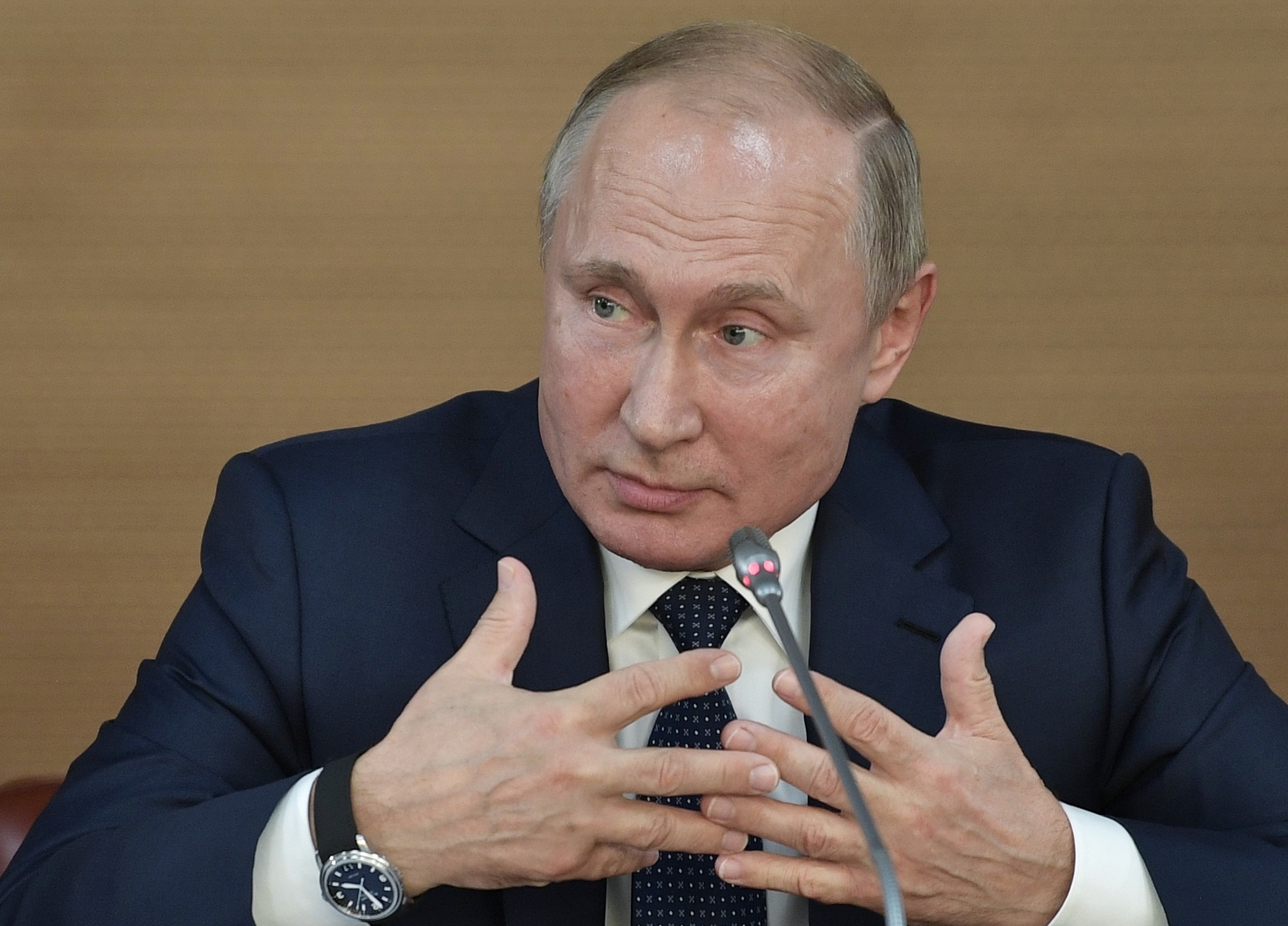 Russian President Vladimir Putin