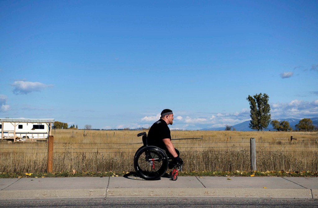 Marine who lost legs to IED in Afghanistan competes in half-marathon races, finds sobriety