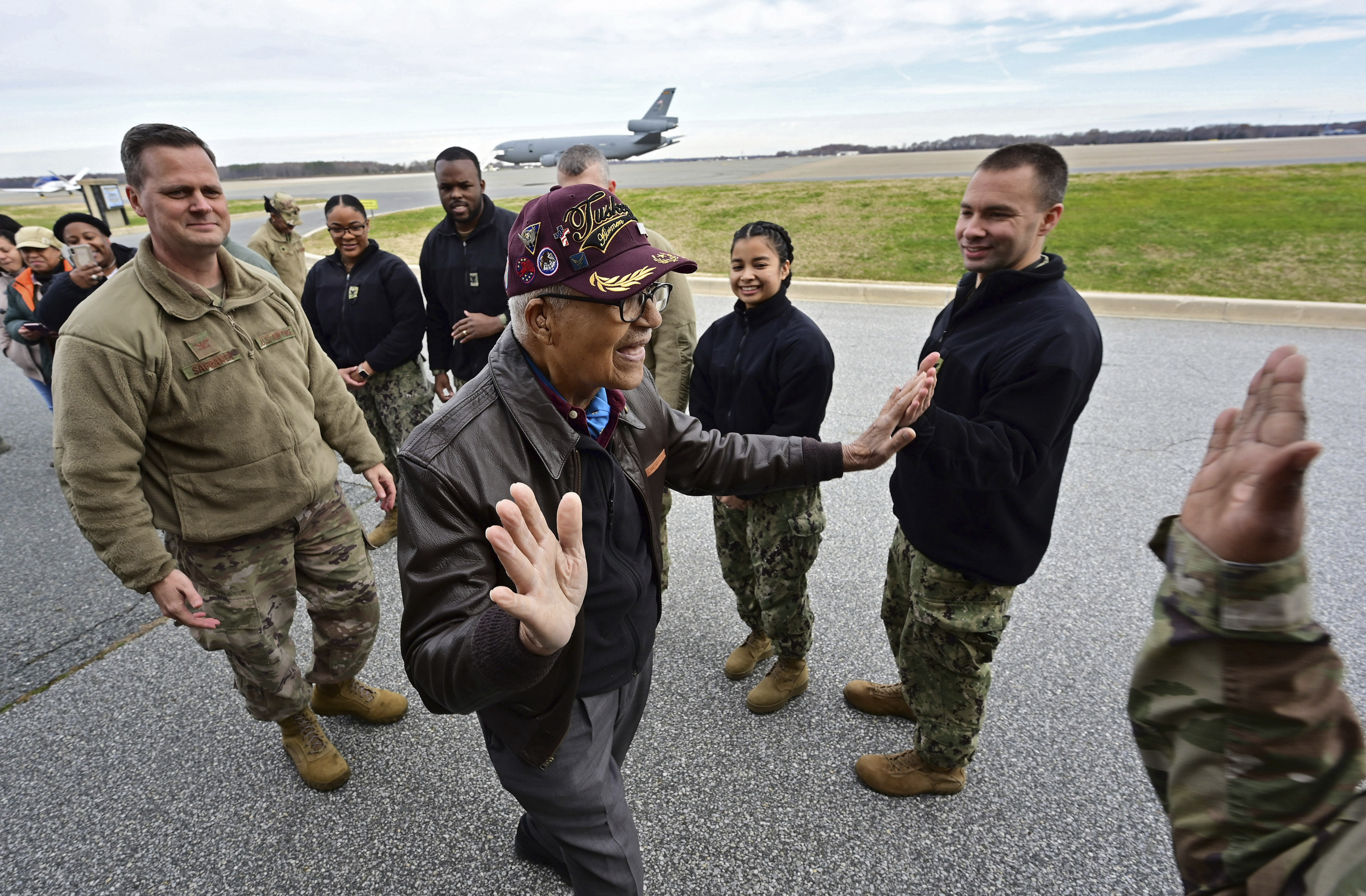 Retired U.S. Air Force Col. Charles McGee