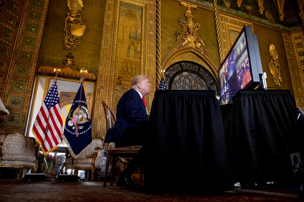 Trump calls troops ahead of Christmas holiday