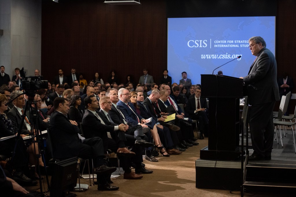 Barr warns against Chinese ‘dominance’ in wireless networks