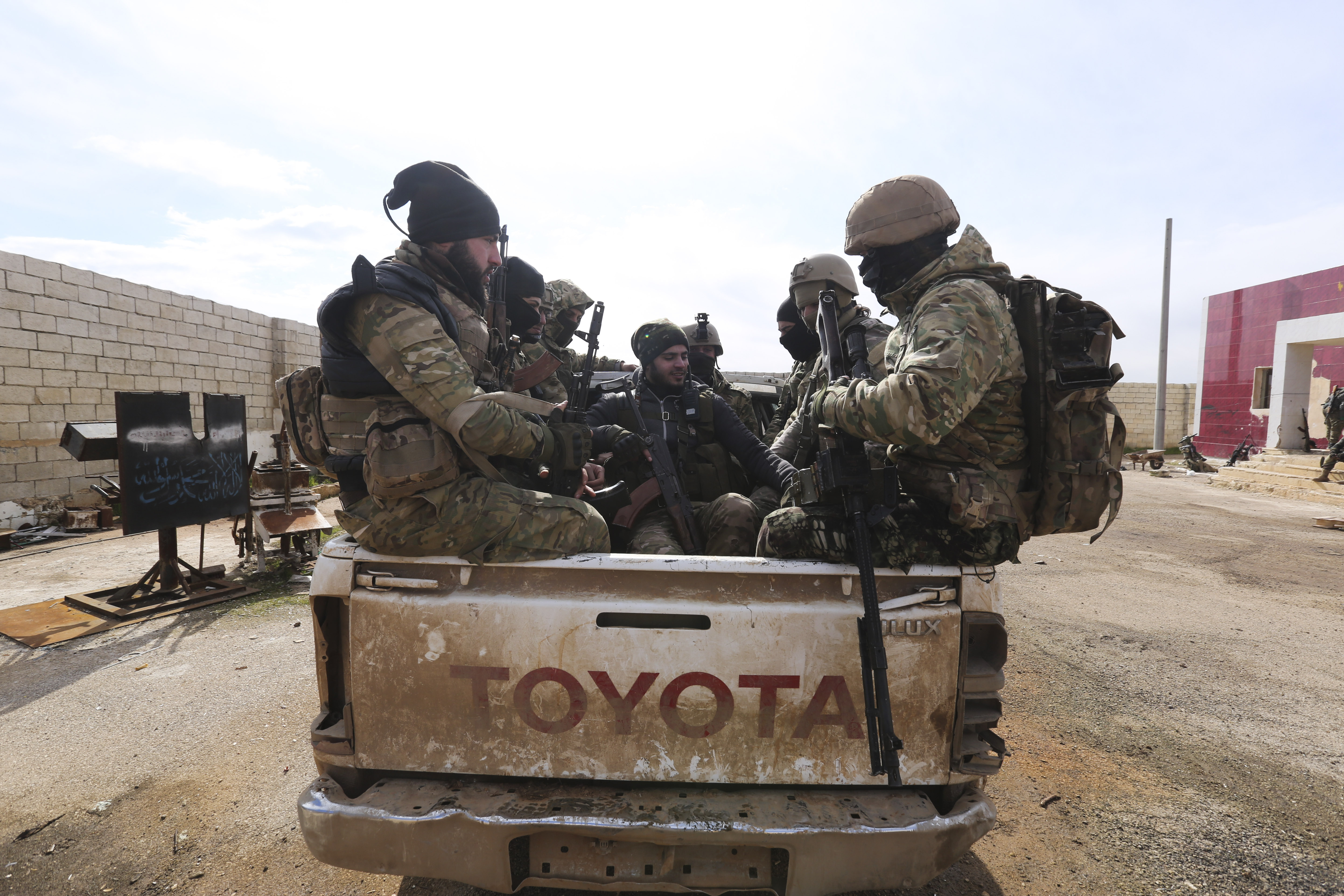 Turkish bacTurkish-backed fightersked fighters