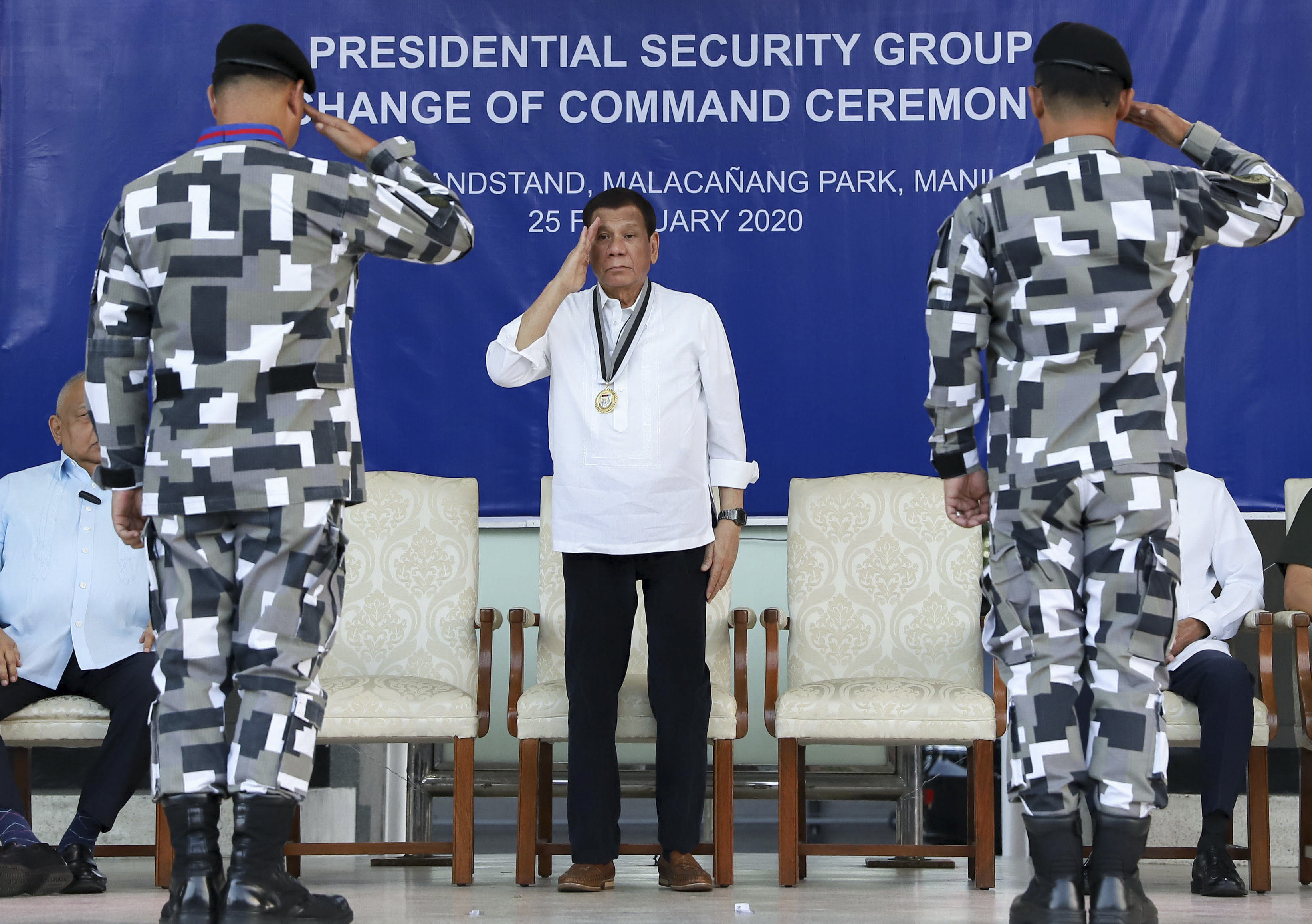 Philippine President Rodrigo Duterte