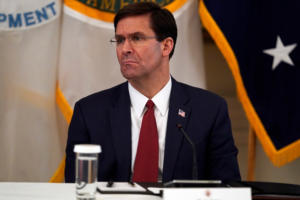 Esper fired as defense secretary