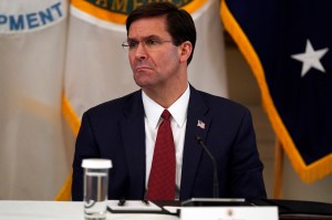 Esper fired as defense secretary
