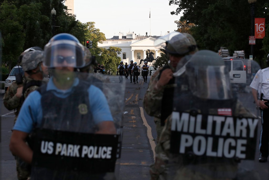 Trump offers ‘domination’ of DC protests as model for states