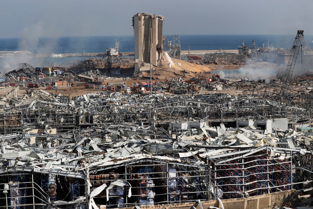 Air Force C-17s delivering relief to Beirut following deadly explosion