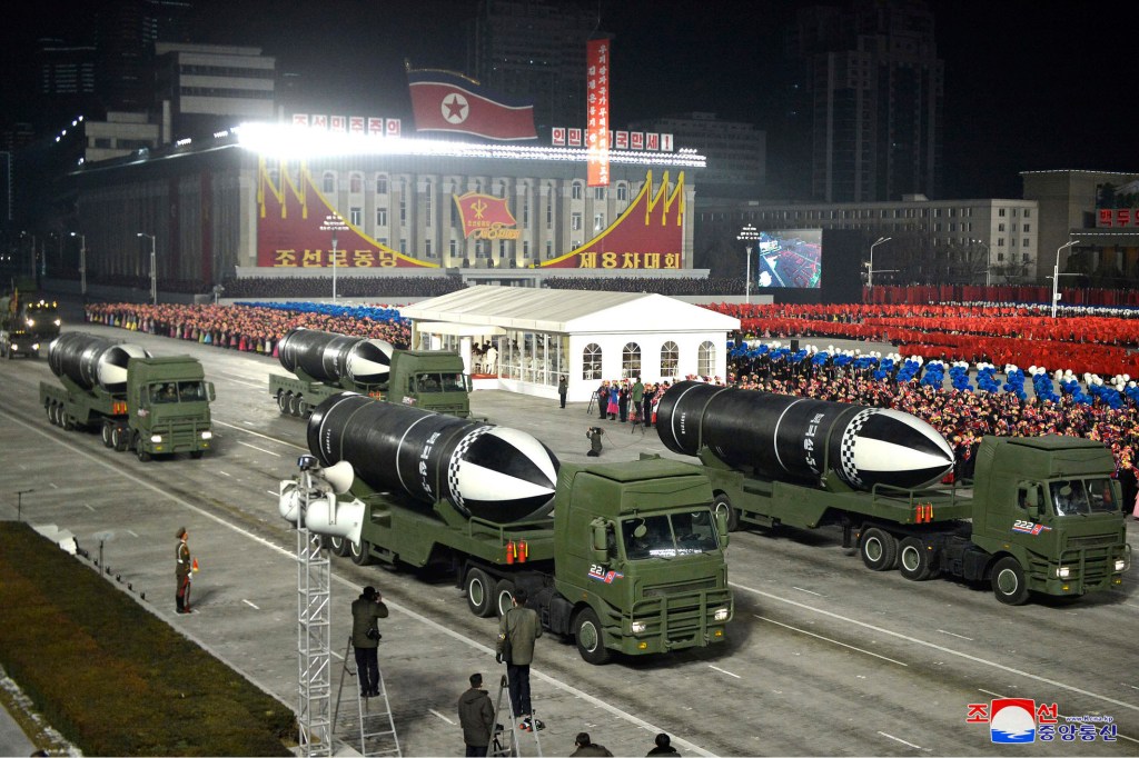See the weapons at North Korea’s latest military parade