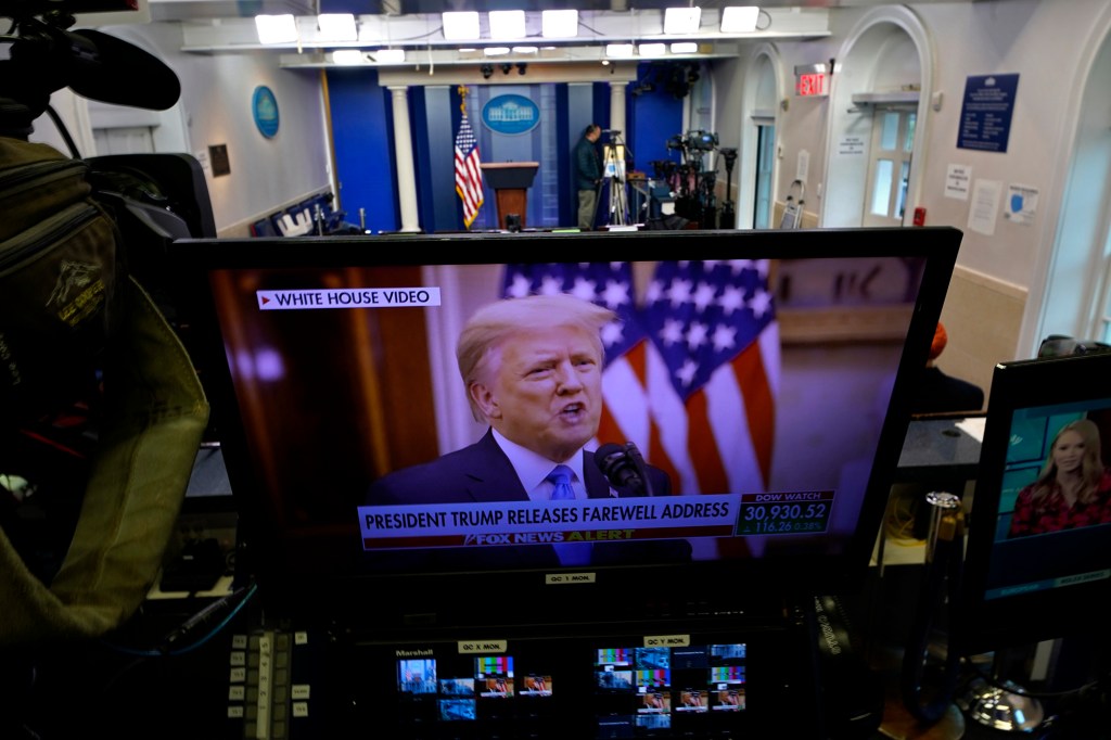Creation of Space Force among achievements highlighted in Trump farewell video