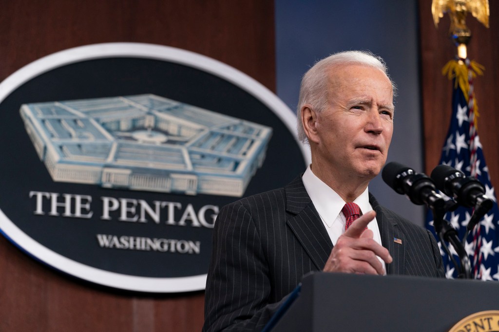 Biden requests $715B for Pentagon, hinting at administration’s future priorities