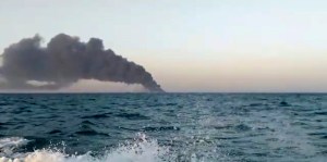 Iran’s largest warship catches fire, sinks in Gulf of Oman