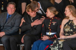 Mourners in California honor 3 Marines killed in Afghanistan