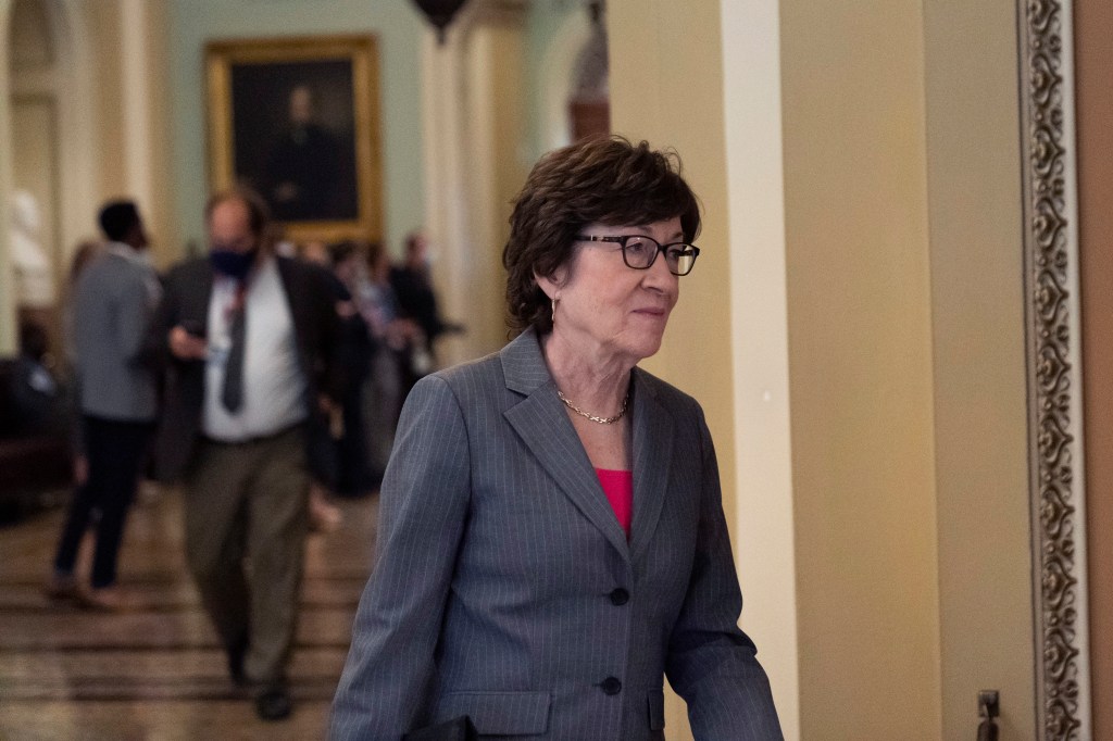 Collins joins push to send federal workers back to in-person