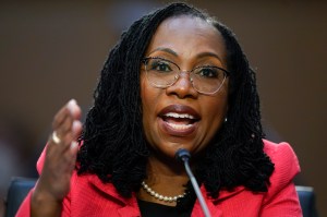 Jackson pushes back on GOP critics, defends record