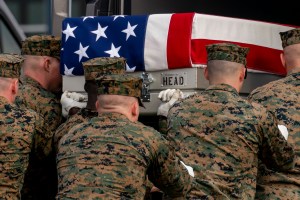 Body of Marine killed in Norway Osprey crash returned to Boston