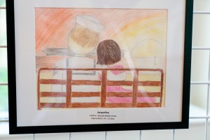 Jill Biden displays artwork by military kids in new exhibit