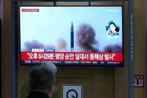 North Korea fires 3 ballistic missiles amid first virus outbreak