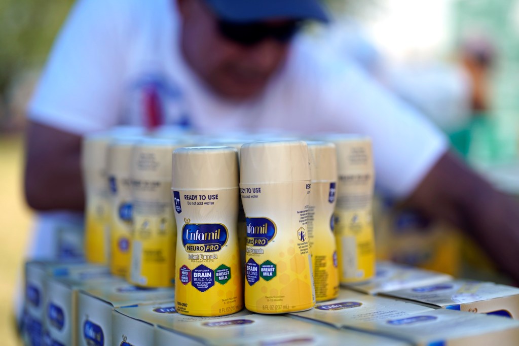 More infant formula is coming to commissary shelves