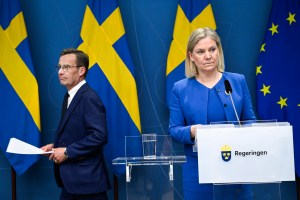 Once neutral Sweden seeks NATO membership in historic shift