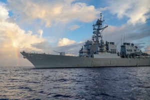 US Navy destroyer spent 4 days without power in South China Sea